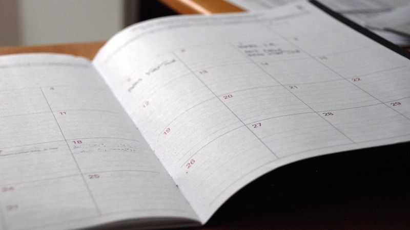 カレンダーとスケジュール管理