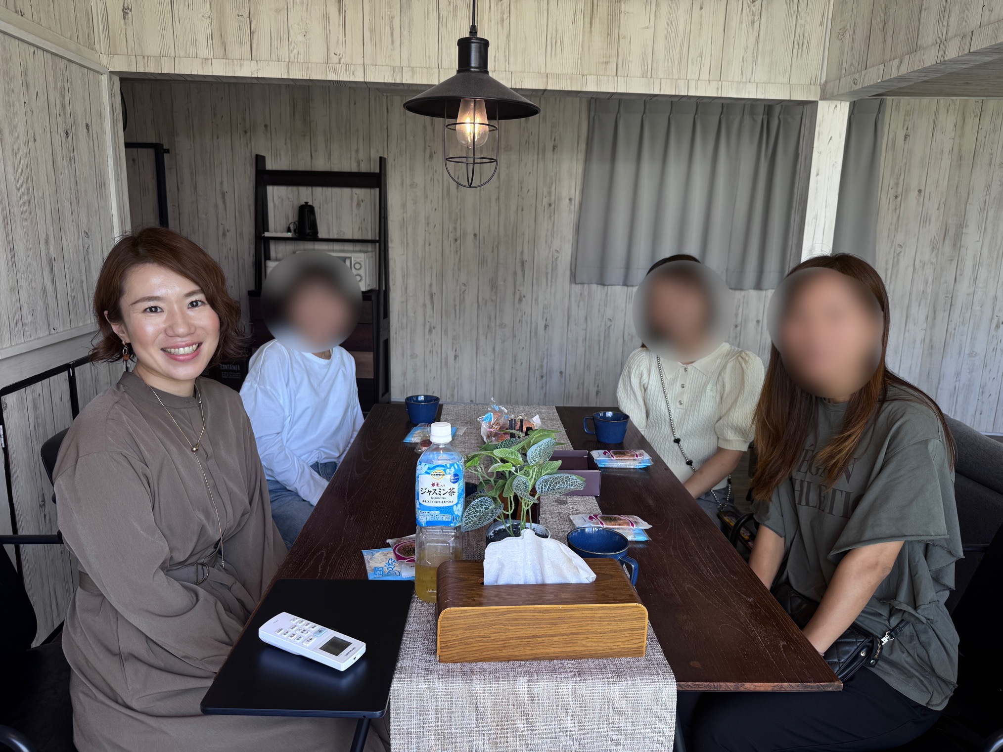 沖縄生まれ・沖縄勤務の先生たちと。話が尽きませんでした