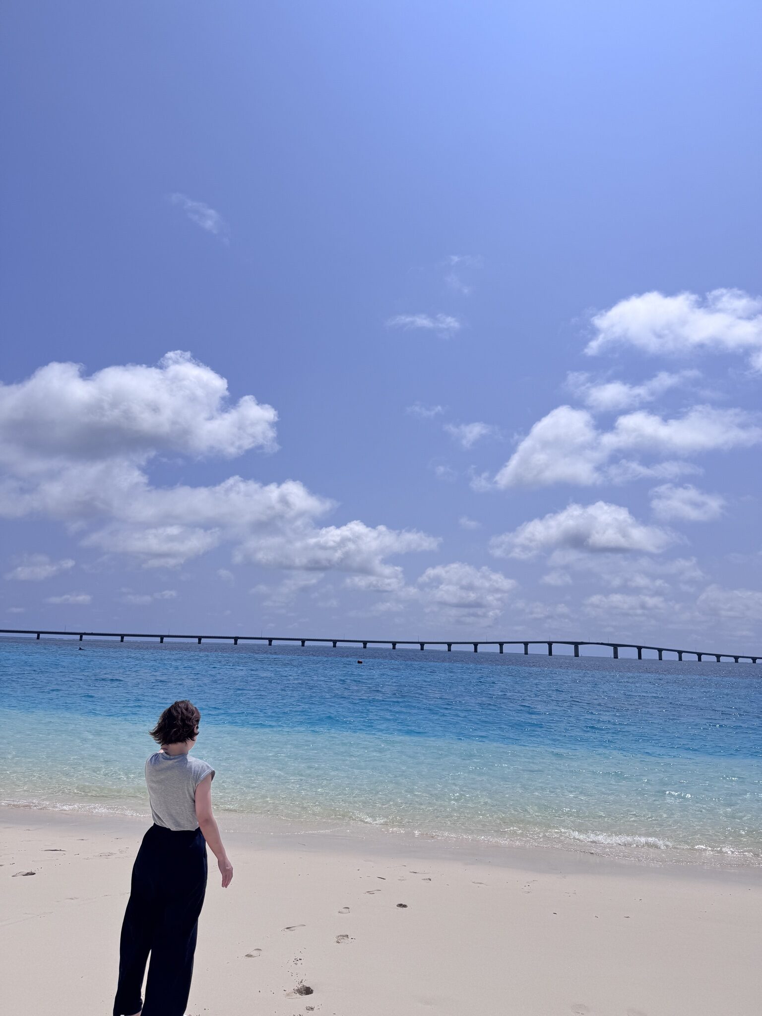お茶会のあとに足を延ばした宮古島。噂の「宮古ブルー」